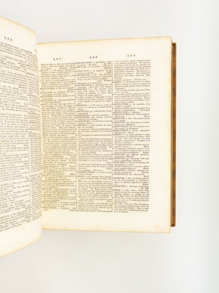 AN AMERICAN DICTIONARY OF THE ENGLISH LANGUAGE.