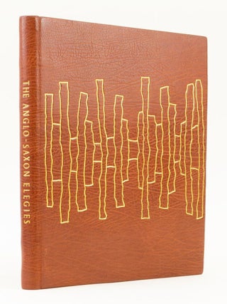 ANGLO-SAXON ELEGIES. BINDINGS - ANN THORNTON, ANGLO-SAXON POETRY.
