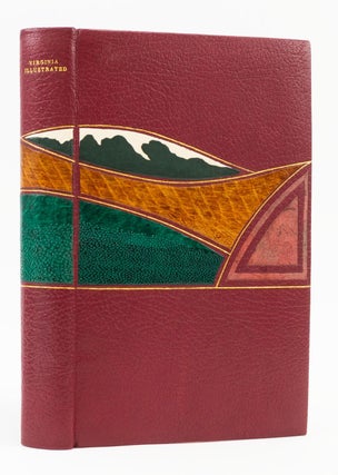 VIRGINIA ILLUSTRATED: A VISIT TO THE VIRGINIAN CANAAN, AND THE ADVENTURES OF PORTE CRAYON AND HIS. DAVID HUNTER STROTHER, " Pseudonym "PORTE CRAYON, BINDINGS -.