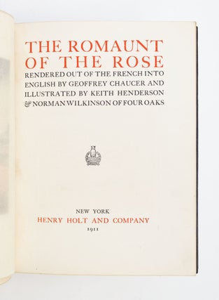 THE ROMAUNT OF THE ROSE.