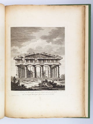 LES RUINES DE PAESTUM, OU DE POSIDONIE, DANS LA GRANDE GRECE.