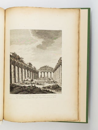 LES RUINES DE PAESTUM, OU DE POSIDONIE, DANS LA GRANDE GRECE.