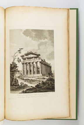 LES RUINES DE PAESTUM, OU DE POSIDONIE, DANS LA GRANDE GRECE.
