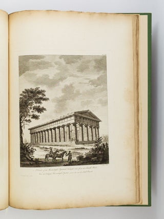 LES RUINES DE PAESTUM, OU DE POSIDONIE, DANS LA GRANDE GRECE.