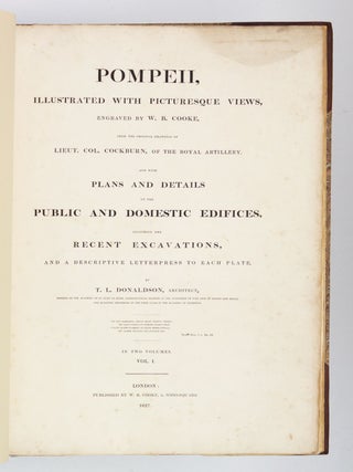 POMPEII, ILLUSTRATED WITH PICTURESQUE VIEWS.