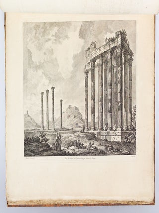 LES RUINES DES PLUS BEAUX MONUMENTS DE LA GRECE.