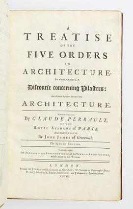 A TREATISE OF THE FIVE ORDERS OF COLUMNS IN ARCHITECTURE.