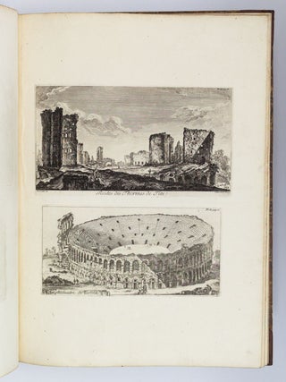 VUES DES PLUS BEAUX RESTES DES ANTIQUITÉS ROMAINES.