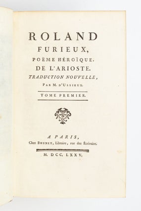 ROLAND FURIEUX, POËME HÉROÏQUE.