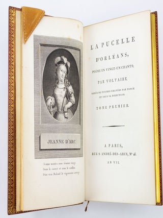 LA PUCELLE D'ORLÉANS, POËME EN VINGT-UN CHANTS.