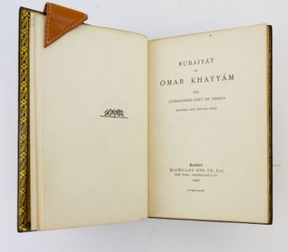 RUBAIYAT OF OMAR KHAYYAM, THE ASTRONOMER-POET OF PERSIA.