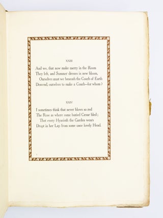 RUBAIYAT OF OMAR KHAYYAM.