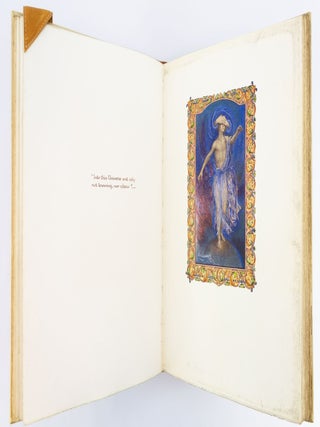 RUBAIYAT OF OMAR KHAYYAM. REPRODUCED FROM A MANUSCRIPT WRITTEN AND ILLUMINATED BY F. SANGORSKI & G. SUTCLIFFE.