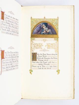 RUBAIYAT OF OMAR KHAYYAM. REPRODUCED FROM A MANUSCRIPT WRITTEN AND ILLUMINATED BY F. SANGORSKI & G. SUTCLIFFE.