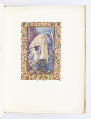 RUBAIYAT OF OMAR KHAYYAM. REPRODUCED FROM A MANUSCRIPT WRITTEN AND ILLUMINATED BY F. SANGORSKI & G. SUTCLIFFE.