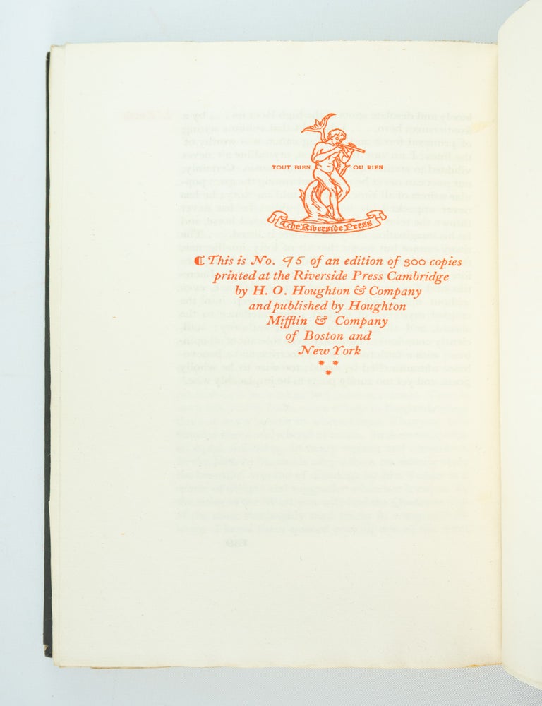 (ST17640-226) RUBAIYAT OF OMAR KHAYYAM. BRUCE ROGERS, DESIGNER, EDWARD FITZGERALD,...