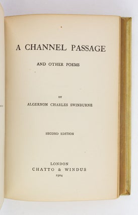 A CHANNEL PASSAGE AND OTHER POEMS.