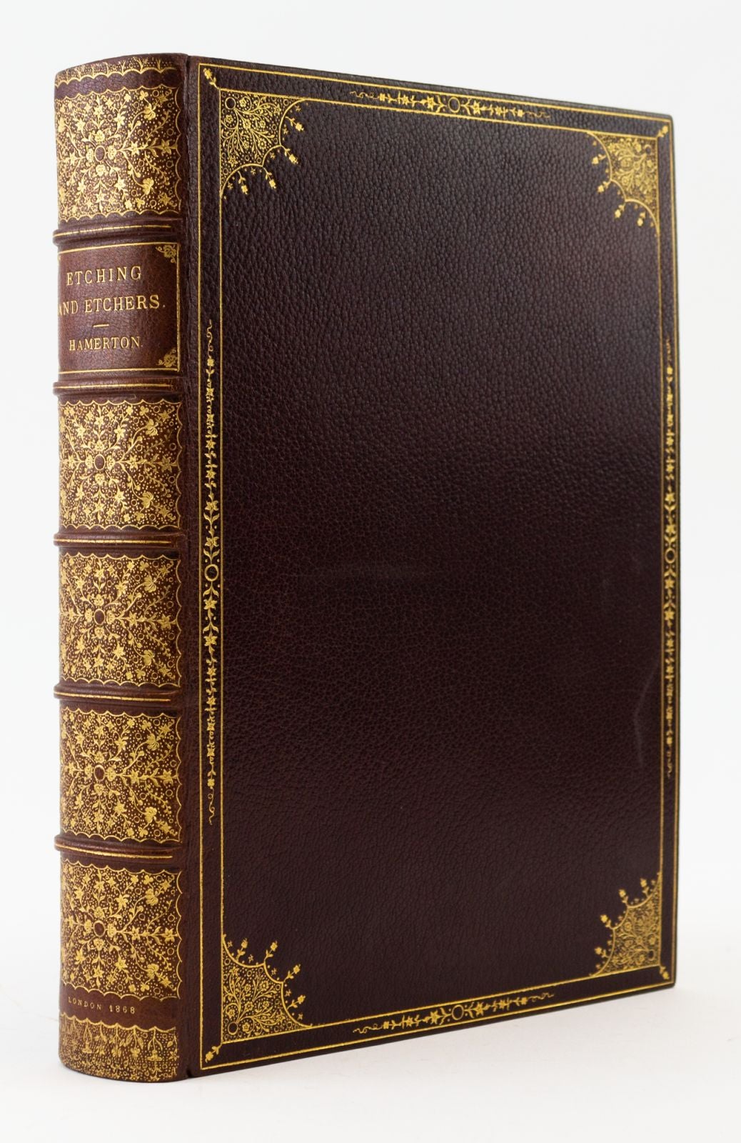 ETCHING AND ETCHERS by ART OF ETCHING, PHILIP GILBERT HAMERTON, BINDINGS -  on Phillip J. Pirages Fine Books and Manuscripts
