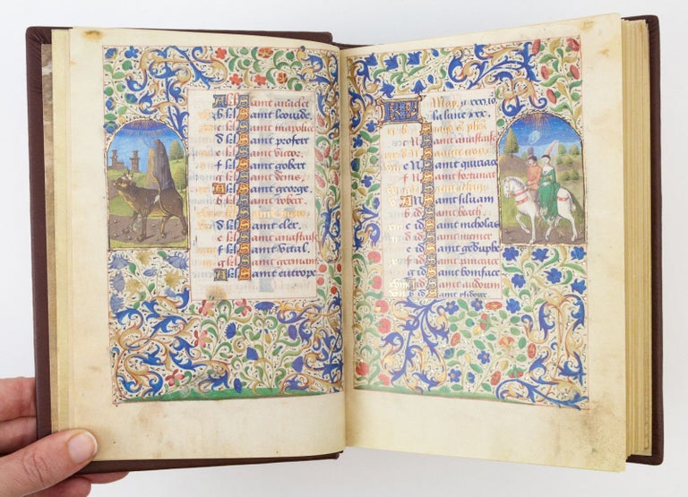 (ST17769g) MOSKAUER STUNDENBUCH. [THE MOSCOW BOOK OF HOURS]. FACSIMILE ILLUMINATED...