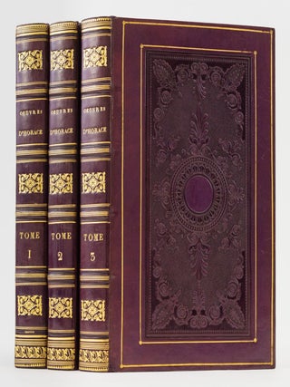 OEUVRES COMPL&Egrave;TES. BINDINGS - THOUVENIN, HORACE.
