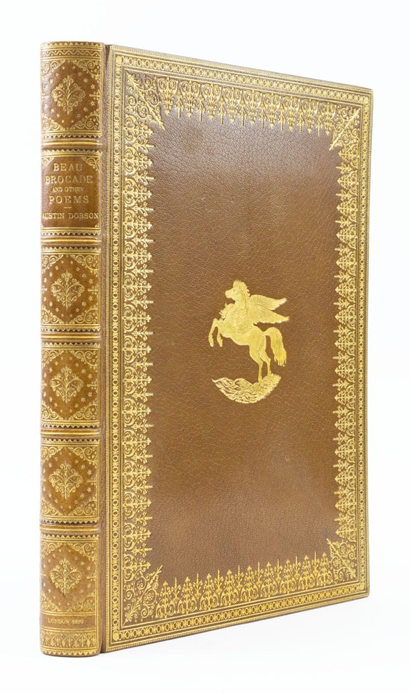 (ST17864e) THE BALLAD OF BEAU BROCADE AND OTHER POEMS OF THE XVIIITH CENTURY. BINDINGS - RIVIERE, SON.