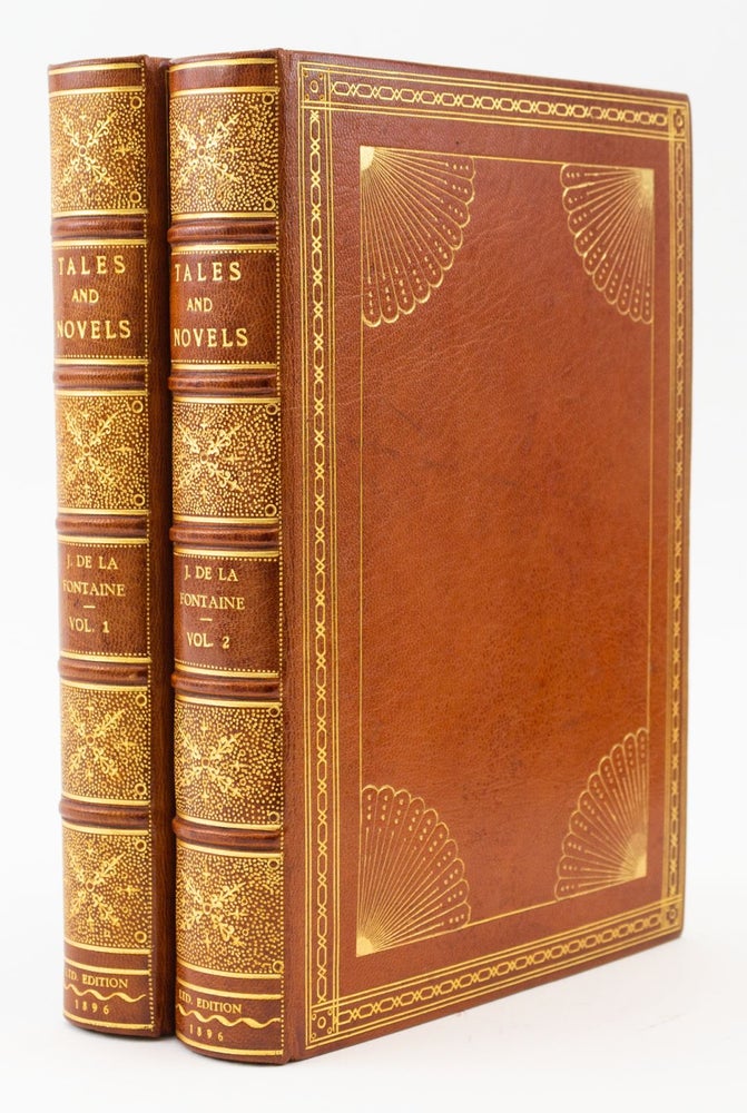 (ST17869) TALES AND NOVELS IN VERSE. BINDINGS - BENNETT, J. DE FONTAINE, FRENCH...