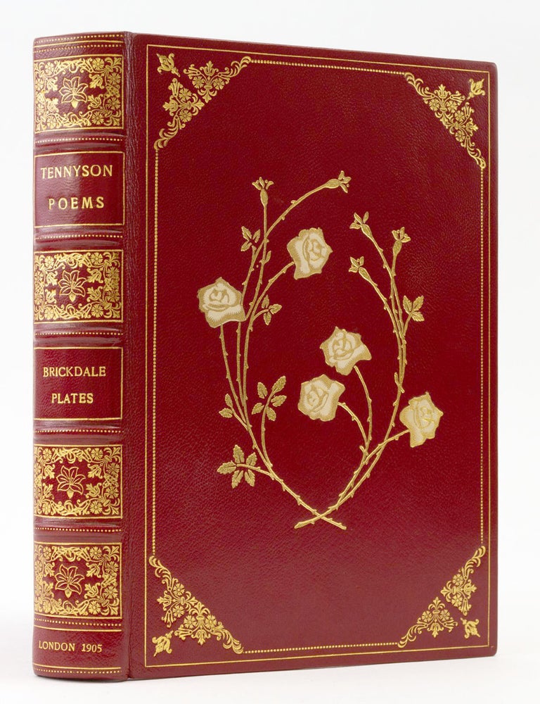 (ST17870) POEMS. BINDINGS - BENNETT, ALFRED TENNYSON