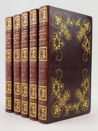ANECDOTES OF PAINTING IN ENGLAND; WITH SOME ACCOUNT OF THE PRINCIPAL ARTISTS; AND INCIDENTAL. BINDINGS - DECORATIVE SETS, HORACE WALPOLE.