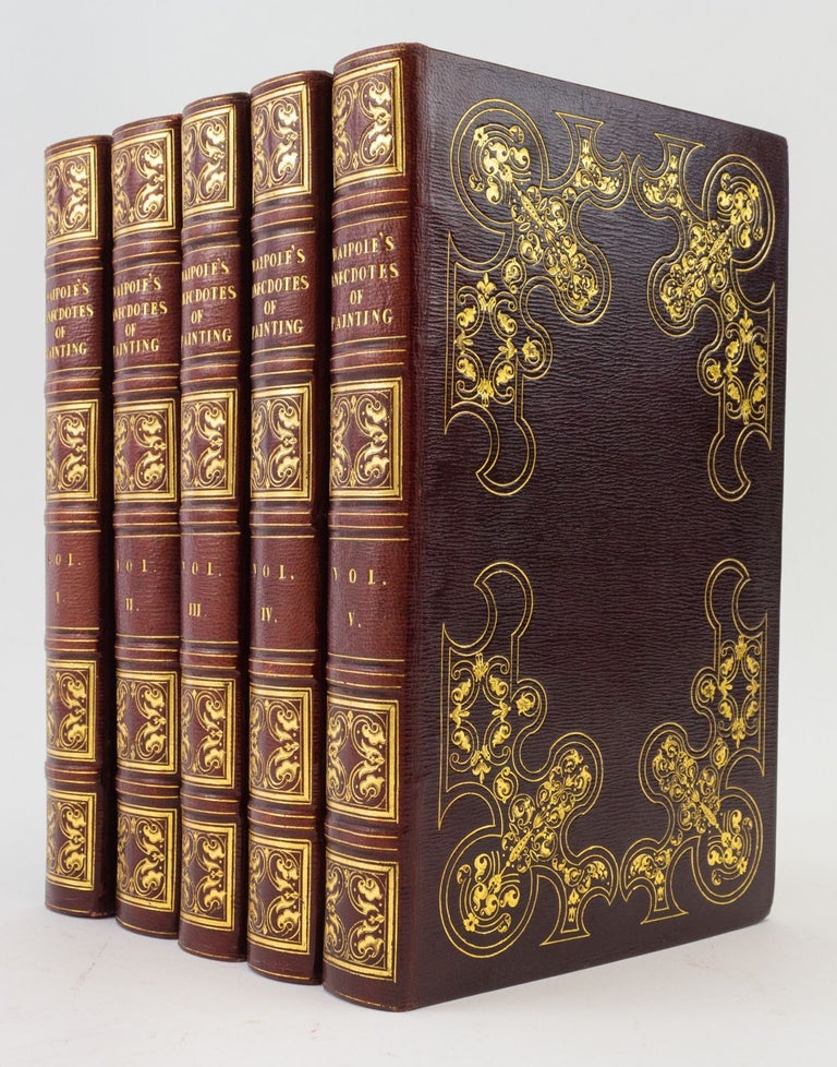 (ST18164) ANECDOTES OF PAINTING IN ENGLAND; WITH SOME ACCOUNT OF THE PRINCIPAL ARTISTS;...