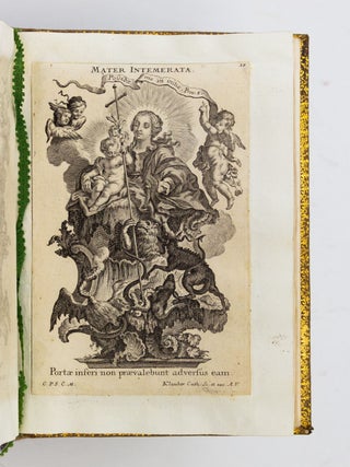 COMPLETE SUITE OF ENGRAVINGS FROM "LITANIAE LAURETANAE AD BEATAE VIRGINIS."