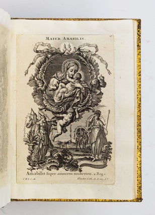 COMPLETE SUITE OF ENGRAVINGS FROM "LITANIAE LAURETANAE AD BEATAE VIRGINIS."