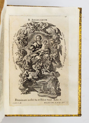 COMPLETE SUITE OF ENGRAVINGS FROM "LITANIAE LAURETANAE AD BEATAE VIRGINIS."