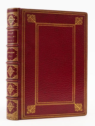 OPUS MERLINI COCAII POETAE MANTUANI MACARONICORUM. MACARONIC VERSE, TEOFILO FOLENGO, BINDINGS - SMEERS.