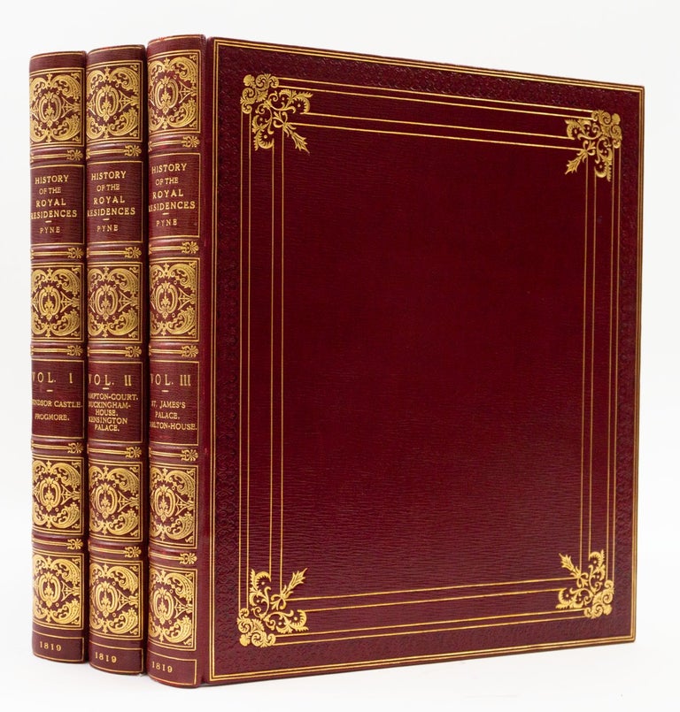 (ST18386) THE HISTORY OF THE ROYAL RESIDENCES OF WINDSOR CASTLE, ST. JAMES'S PALACE,...