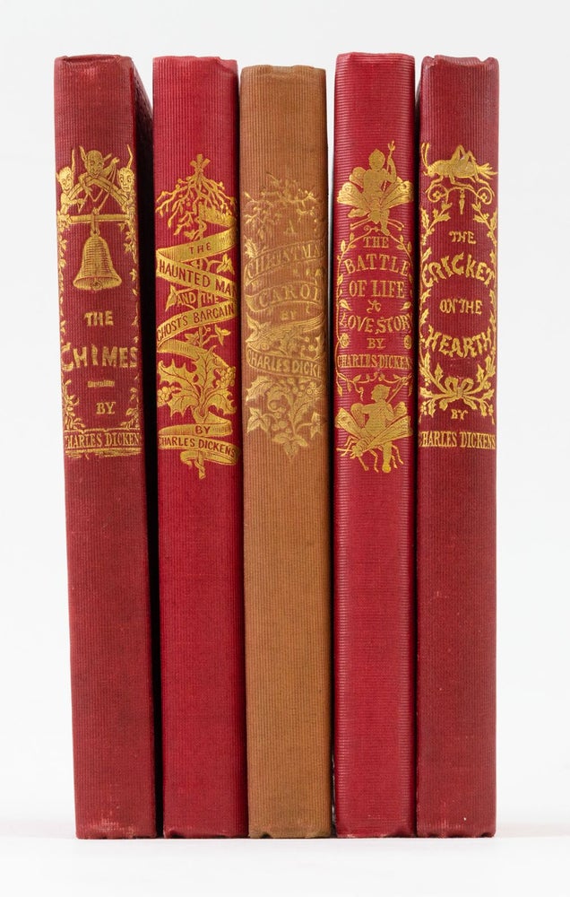 (ST18705) THE CHRISTMAS BOOKS: A CHRISTMAS CAROL; THE CHIMES; THE CRICKET ON THE HEARTH;...