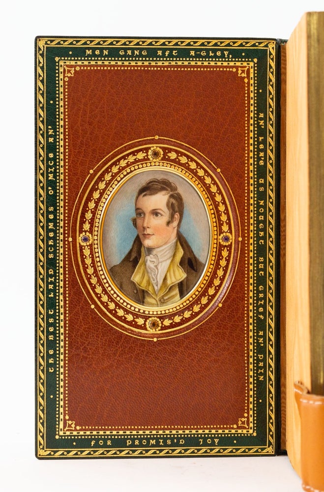 (ST18712) POEMS, CHIEFLY IN THE SCOTTISH DIALECT. ROBERT BURNS, BINDINGS - COSWAY-STYLE