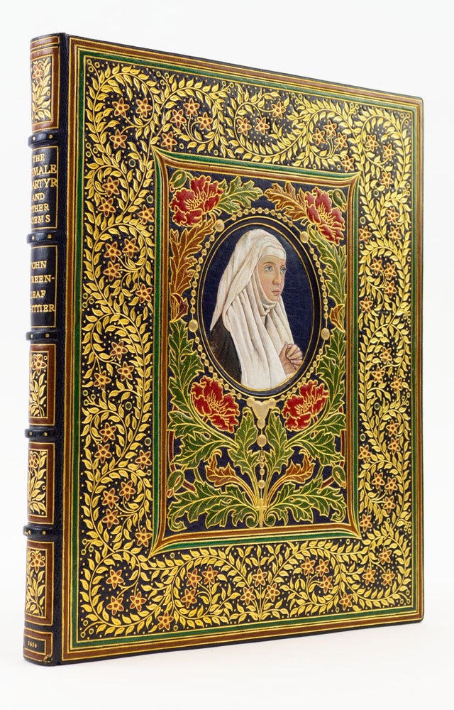 (ST18714) THE FEMALE MARTYR AND OTHER POEMS. MODERN ILLUMINATED MANUSCRIPT ON VELLUM,...