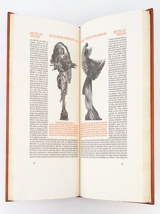 DIE TRAGISCHE GESCHICHTE VON HAMLET PRINZEN VON DAENMARKIN DEUTSCHER SPRACHE. CRANACH PRESS, WILLIAM SHAKESPEARE.