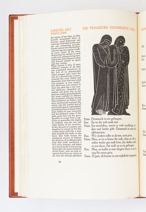 DIE TRAGISCHE GESCHICHTE VON HAMLET PRINZEN VON DAENMARKIN DEUTSCHER SPRACHE.