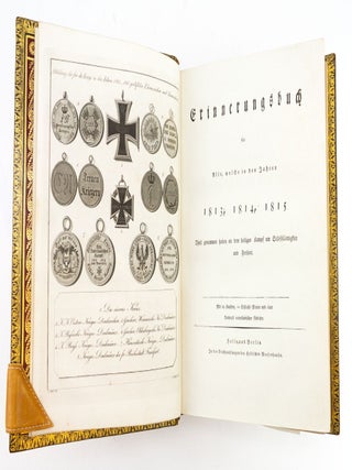 ERINNERUNGSBUCH FUR ALLE, WELCHE IN DEN JAHREN 1813, 1814, 1815.