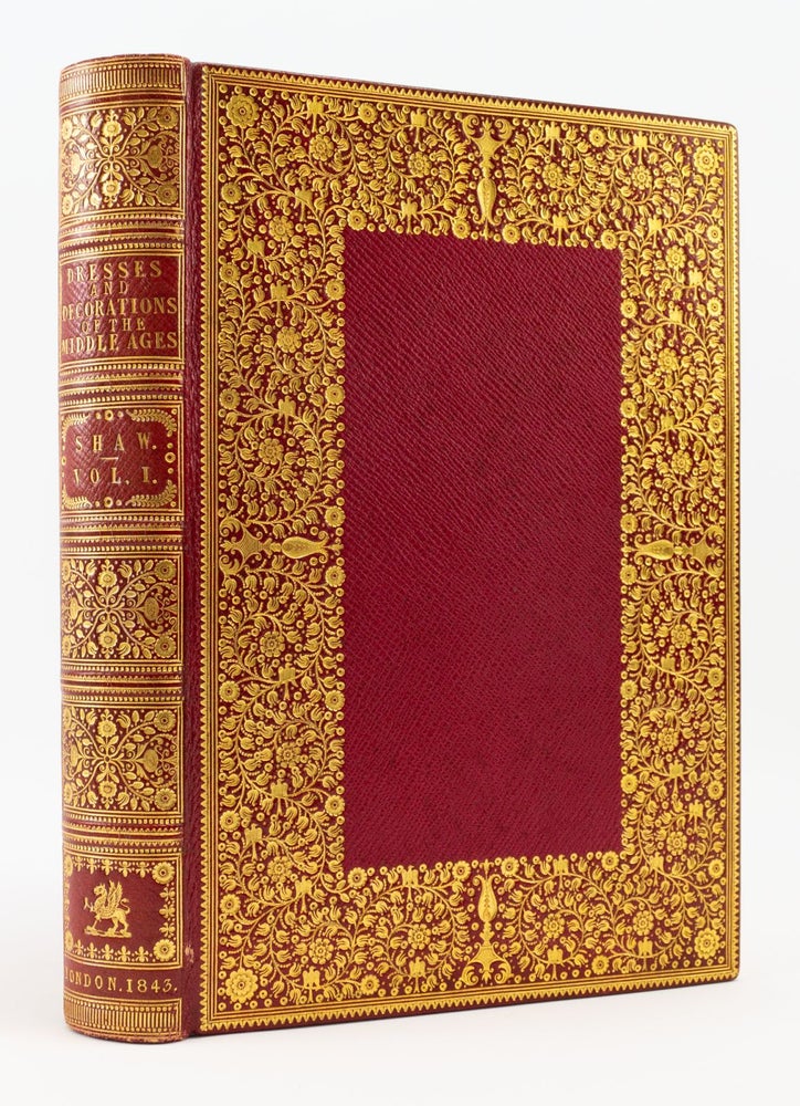 (ST18940) DRESSES AND DECORATIONS OF THE MIDDLE AGES. HENRY SHAW
