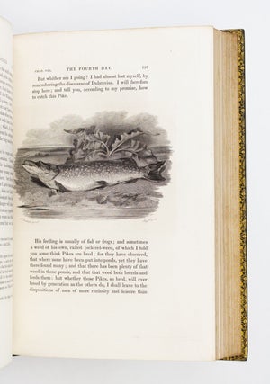 THE COMPLETE ANGLER OR THE CONTEMPLATIVE MAN'S RECREATION . . . WITH ORIGINAL MEMOIRS AND NOTES BY SIR HARRIS NICOLAS.