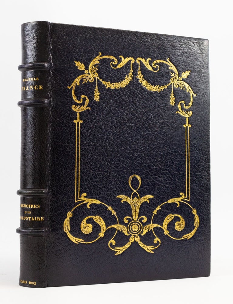 (ST19290) MEMOIRES D'UN VOLONTAIRE. BINDINGS - KIEFFER, ANATOLE FRANCE