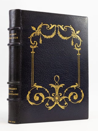 MEMOIRES D'UN VOLONTAIRE. BINDINGS - KIEFFER, ANATOLE FRANCE.