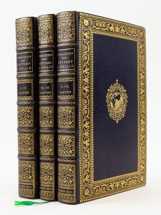 LETTRES &Agrave; &Eacute;MILIE SUR LA MYTHOLOGIE. FRENCH ILLUSTRATED BOOKS, CHARLES-ALBERT DEMOUSTIER, BINDINGS - CANAPE.