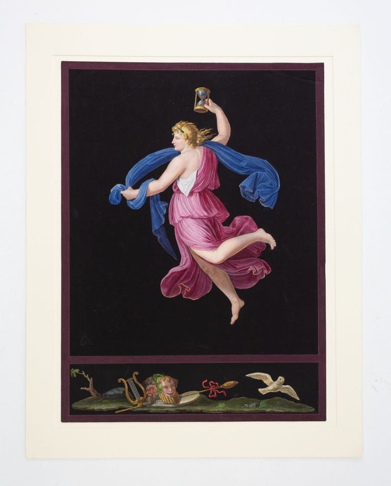 (ST19335) A COMPLETE SUITE OF 12 HAND-PAINTED ENGRAVINGS IN THE STYLE OF MICHANGELO...