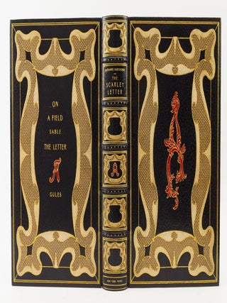 THE SCARLET LETTER. A ROMANCE. LITERALLY REPRINTED FROM THE FIRST EDITION. BINDINGS - A. LAUNDER FOR BRADSTREET'S, NATHANIEL HAWTHORNE.