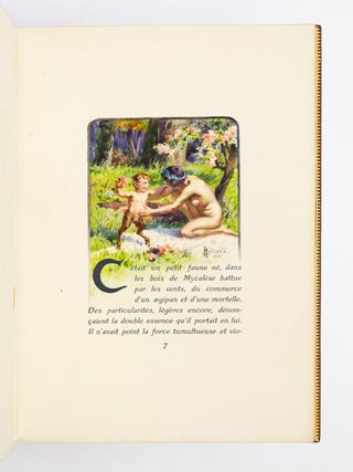 LE PETIT FAUNE AUX YEUX BLEUS.