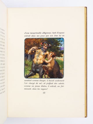 LE PETIT FAUNE AUX YEUX BLEUS.