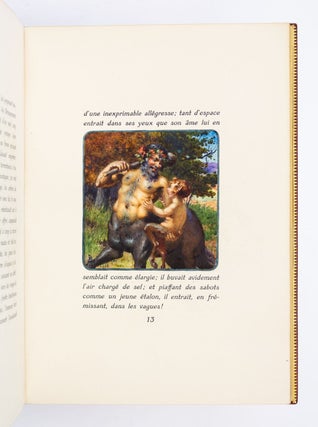LE PETIT FAUNE AUX YEUX BLEUS.